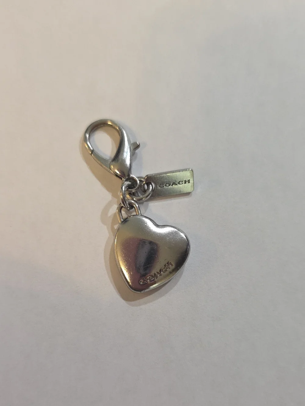 Coach Small Heart Charm